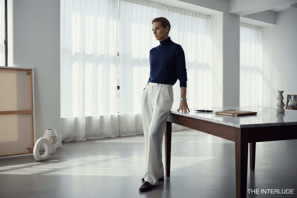 Minimal workspace setup reflecting focus, ambition and professional lifestyle aligned with Tuwon values